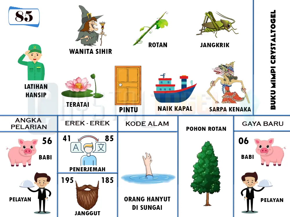 buku mimpi erek erek togel 85